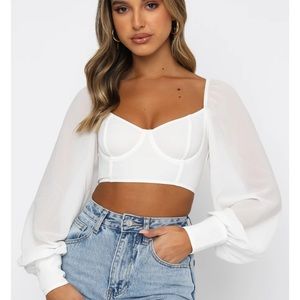 White Fox ‘Social Seduction Long Sleeve’ Size XS